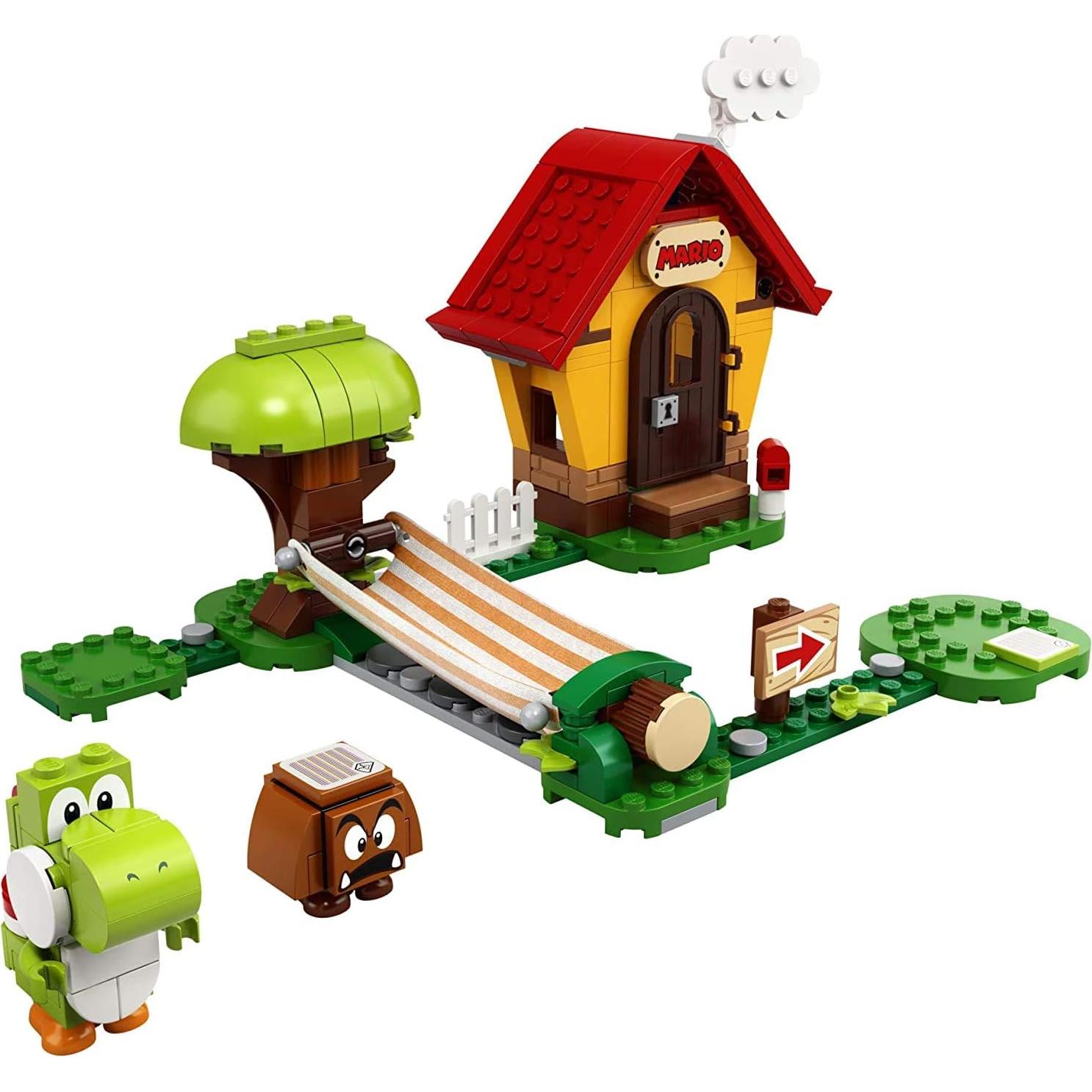 LEGO Super Mario Casa de Mario y Set de Yoshi 71367 - 205 Piezas