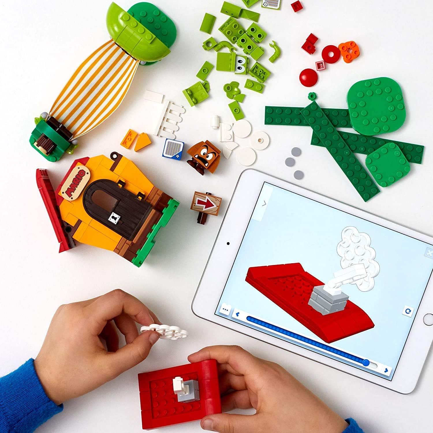 LEGO Super Mario Casa de Mario y Set de Yoshi 71367 - 205 Piezas