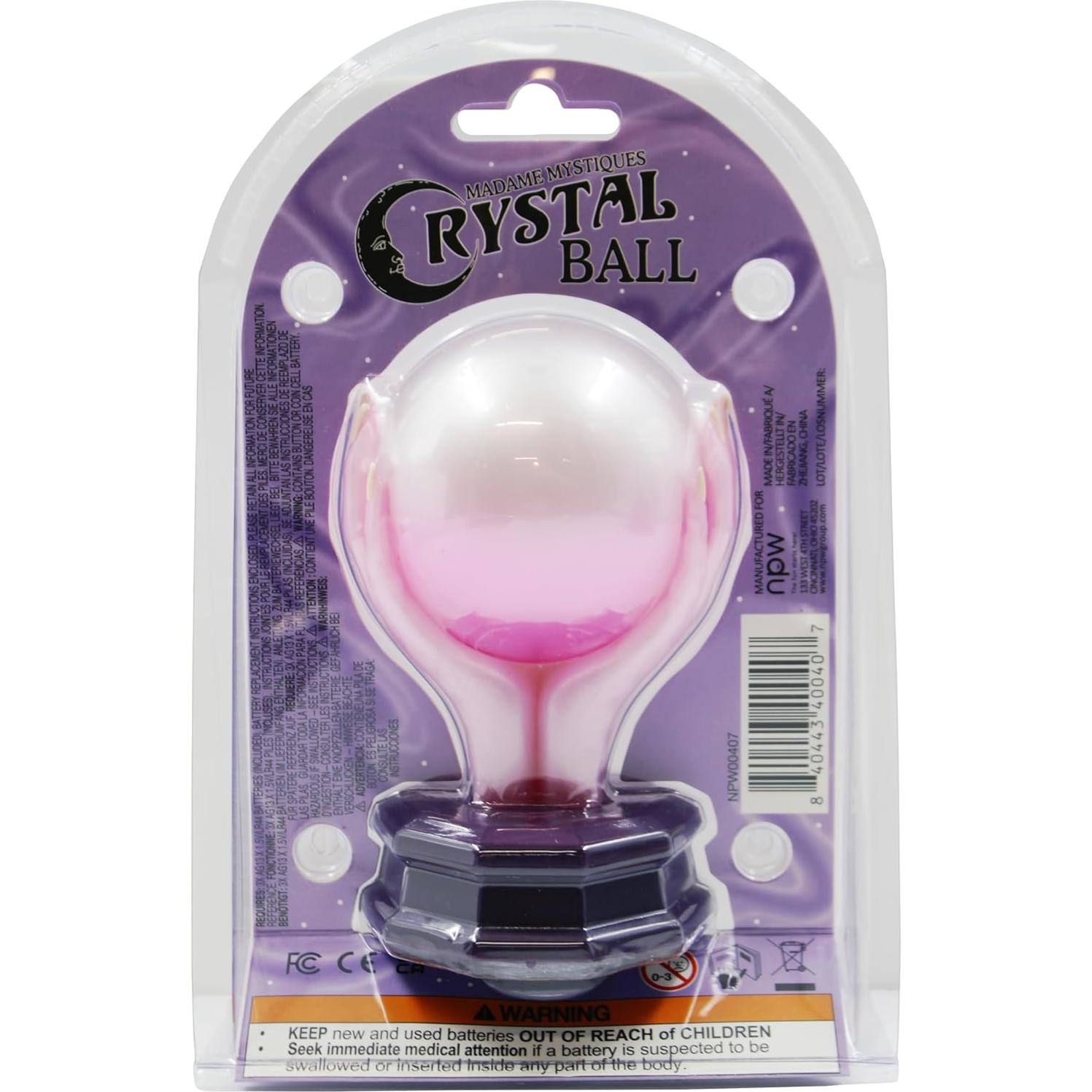 Máquina de Sonido NPW Crystal Ball - Predicciones Divertidas