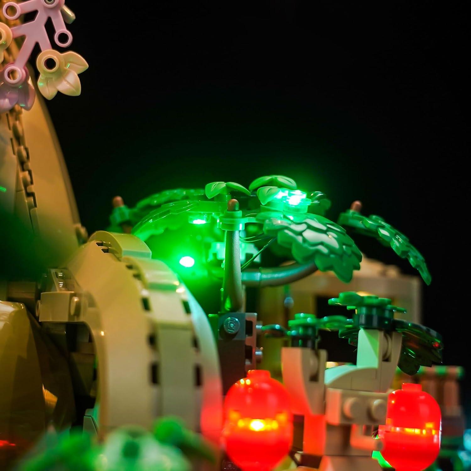 Kit de Luz LED Hilighting para Lego El Árbol Deku 2-en-1