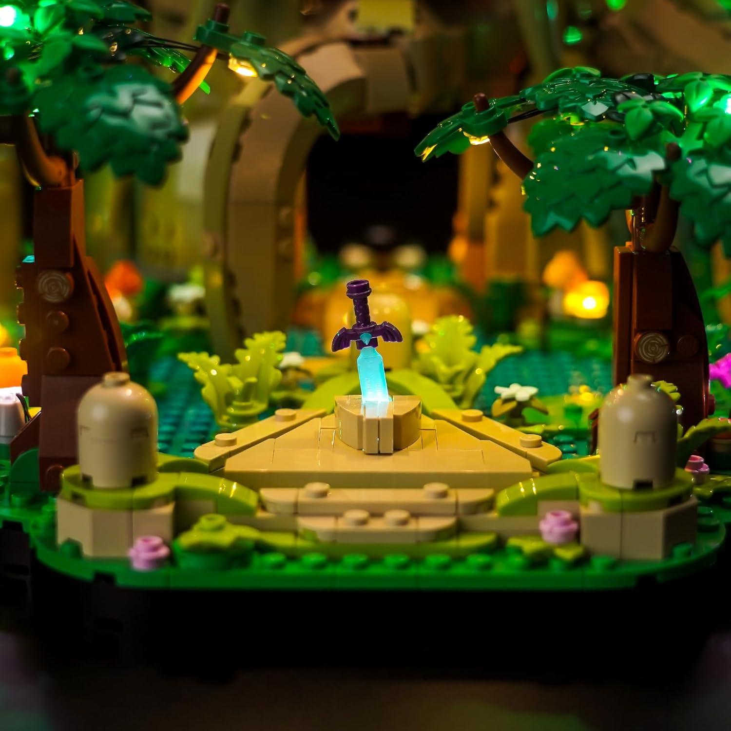 Kit de Luz LED Hilighting para Lego El Árbol Deku 2-en-1