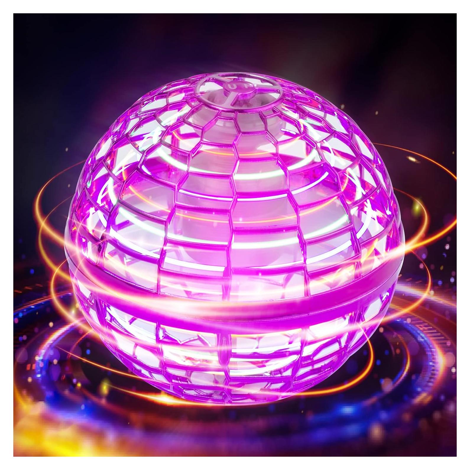 Bola Voladora Hoofun Rosa 8.5 cm Juguete para Niños