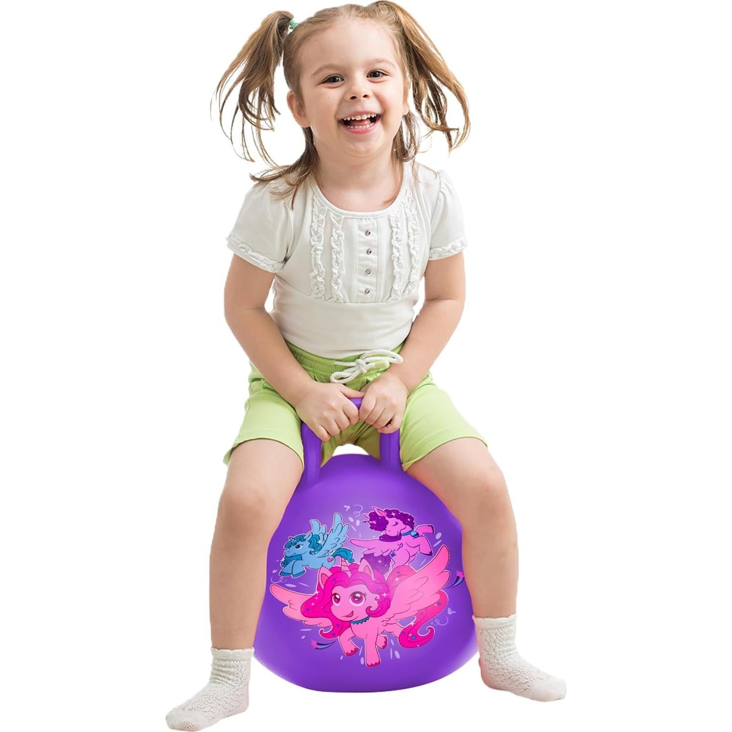 Pelota Saltarina U&C Planet 45 cm Unicornio para Niños