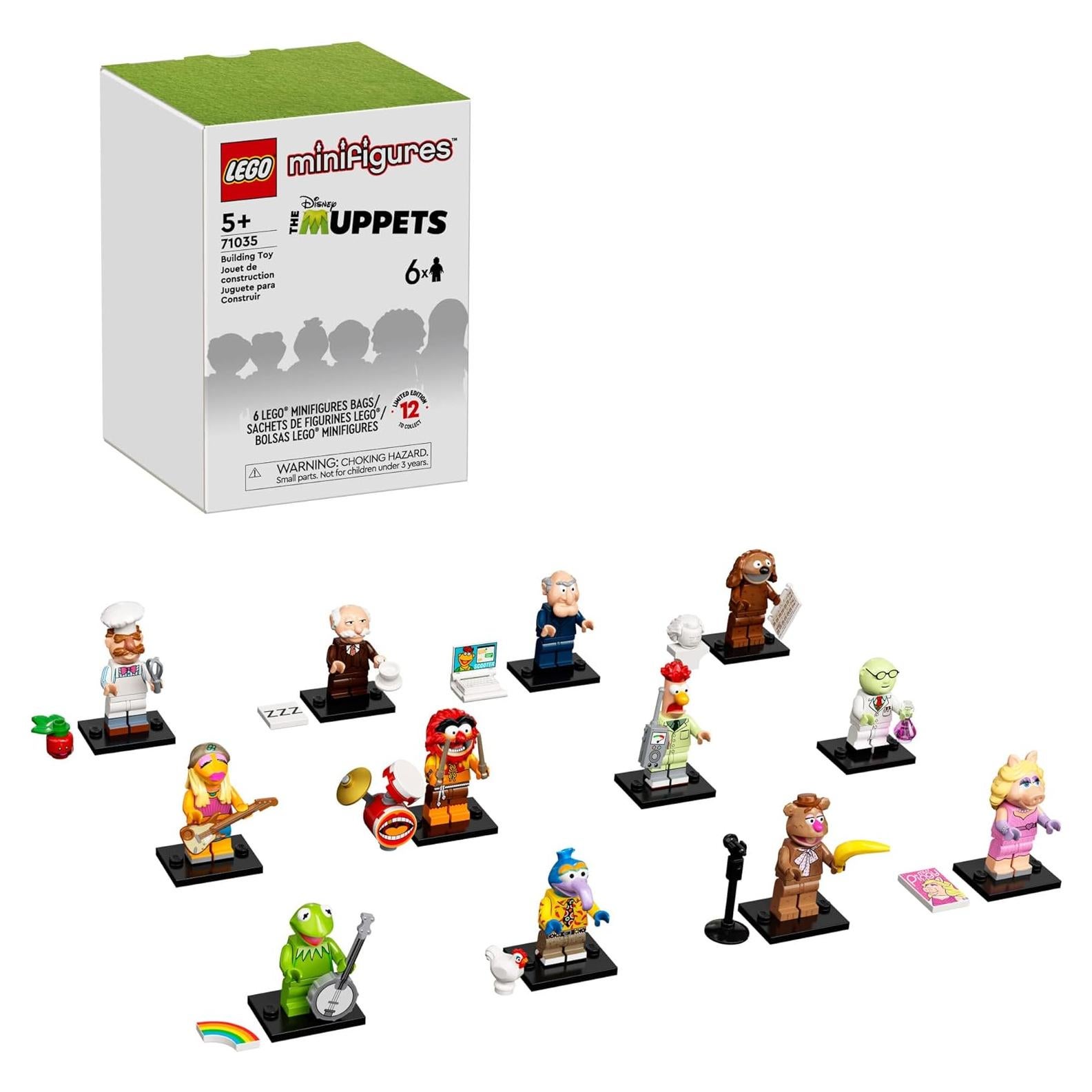 LEGO Minifigures Los Muppets 71035 - Paquete de 6 Figuras