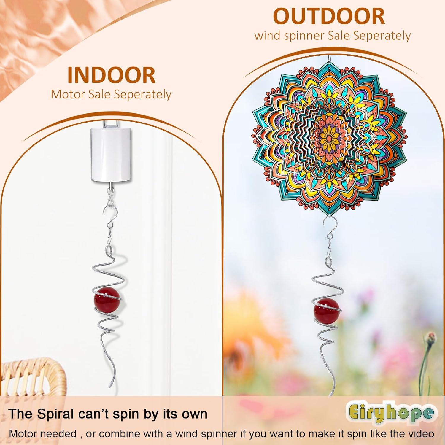 Esfera de Observación Eiryhope con Orb de Vidrio Rojo 33 cm