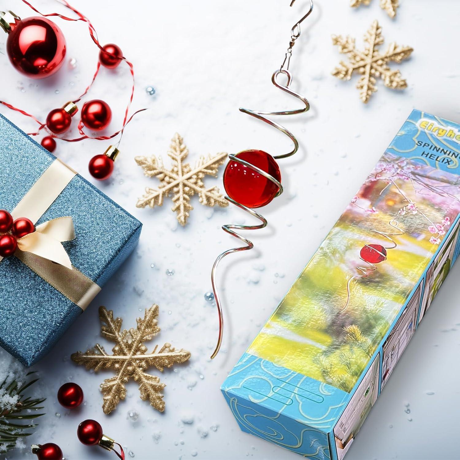 Esfera de Observación Eiryhope con Orb de Vidrio Rojo 33 cm