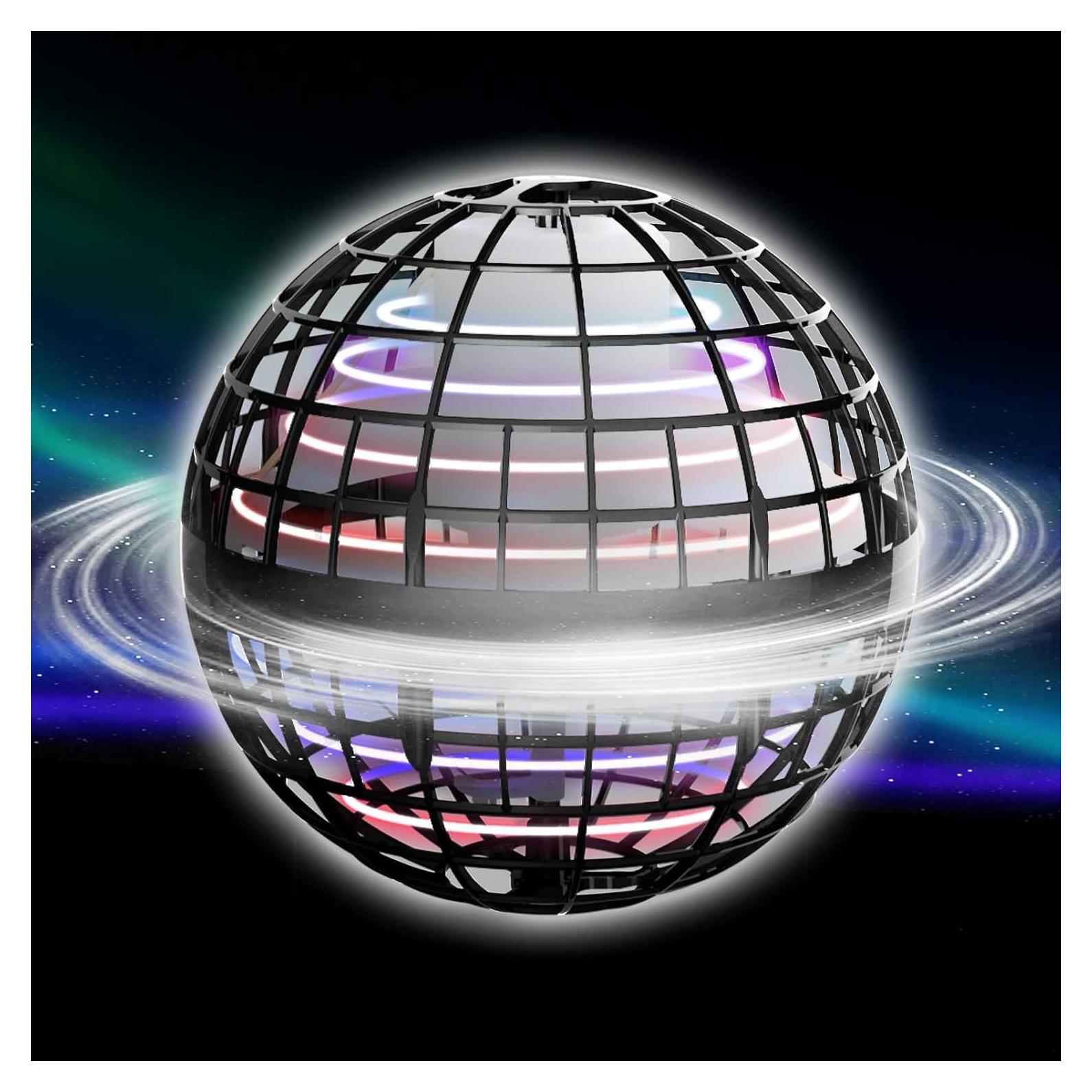 CASEIER Juguete Bola Orbital Voladora 2025, Gris