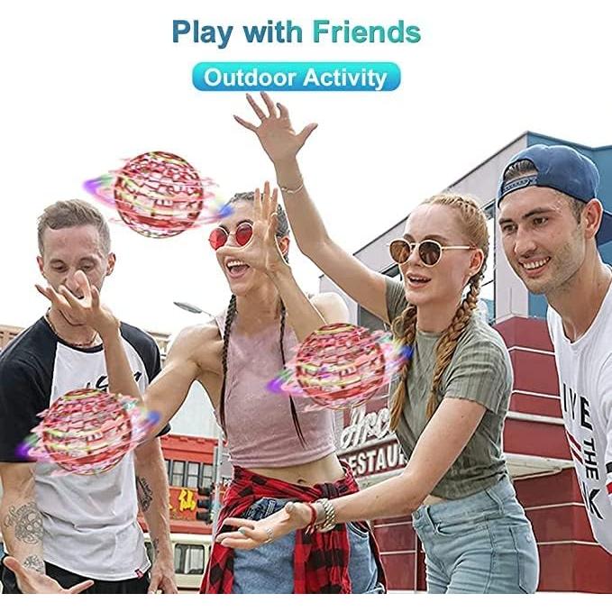 CASEIER Juguete Bola Orbital Voladora 2025, Gris