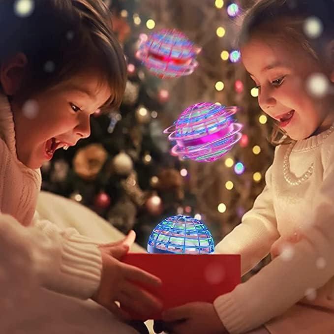 CASEIER Juguete Bola Orbital Voladora 2025, Gris