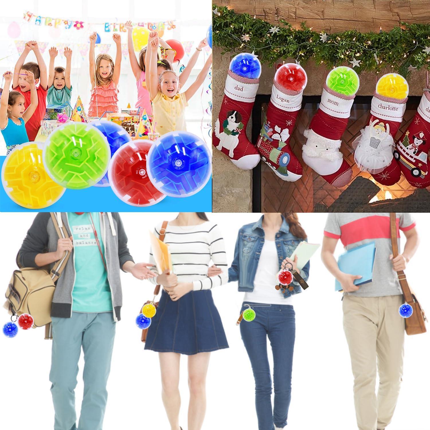 Paquete de 50 Juguetes de Laberinto 3D para Niños