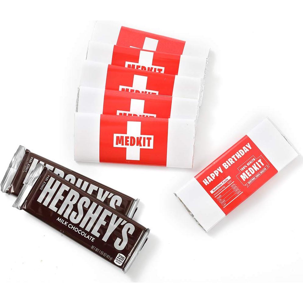 Etiquetas y Envolturas de Chocolate SUYEPER - 48 Piezas