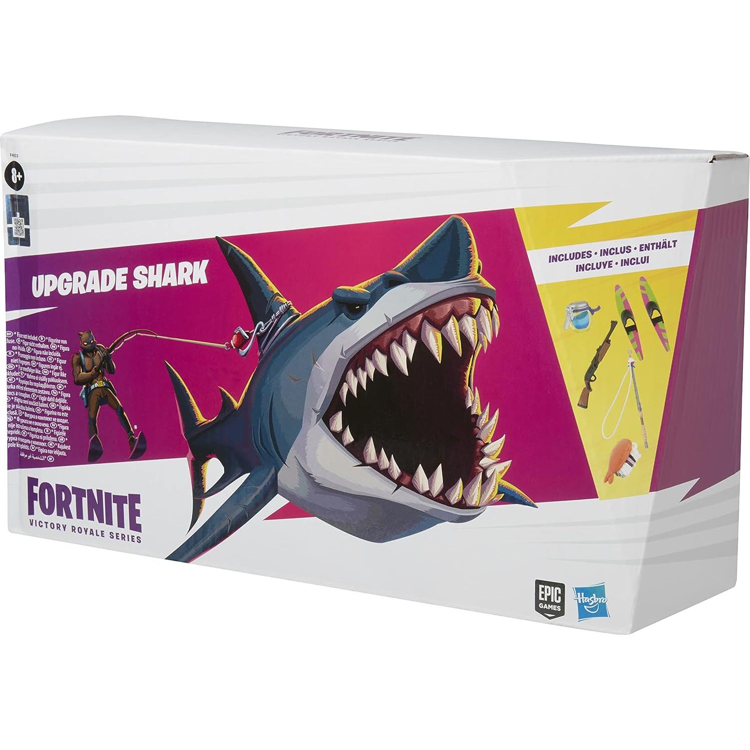 Figura de Acción Upgrade Shark Fortnite Hasbro 15.24 cm