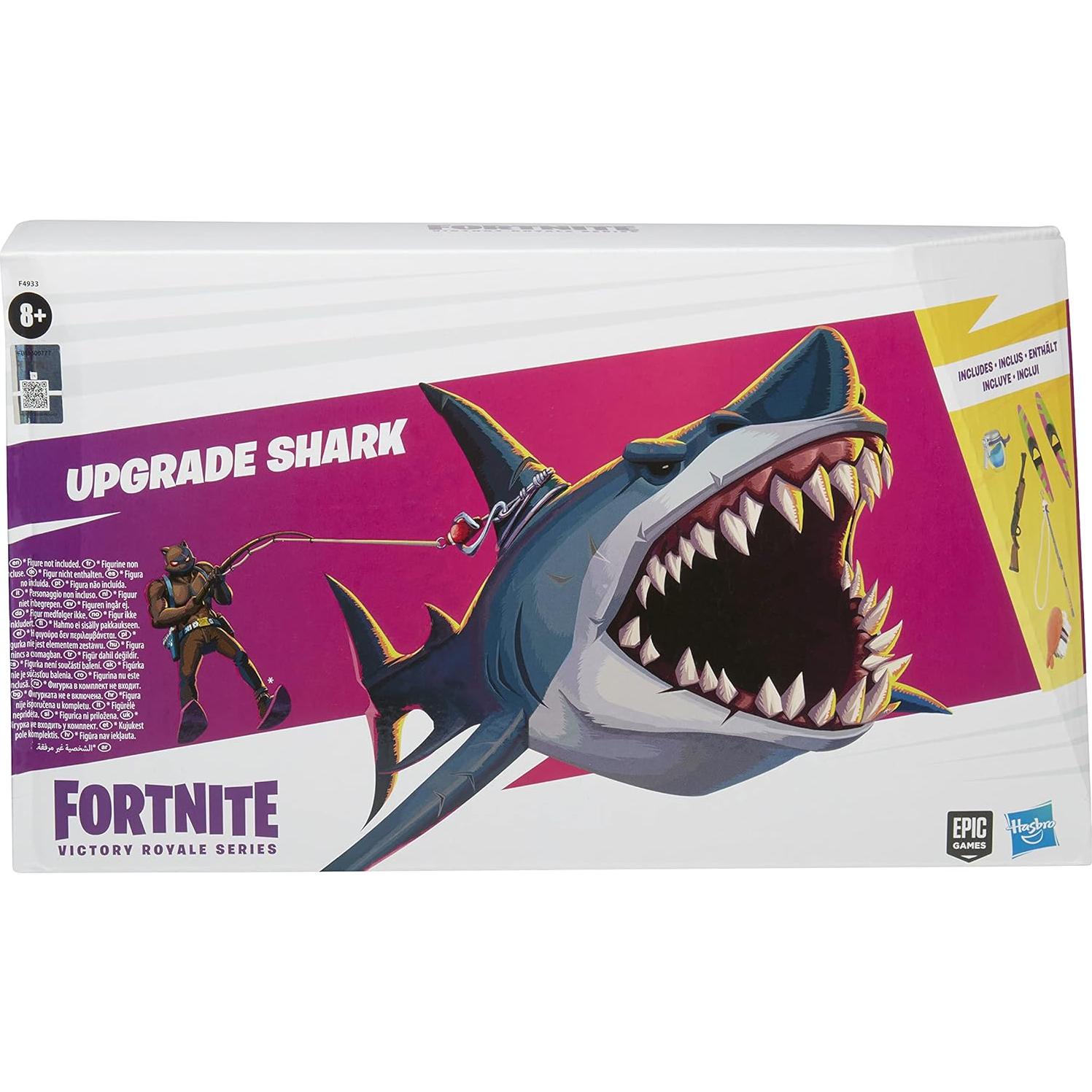 Figura de Acción Upgrade Shark Fortnite Hasbro 15.24 cm