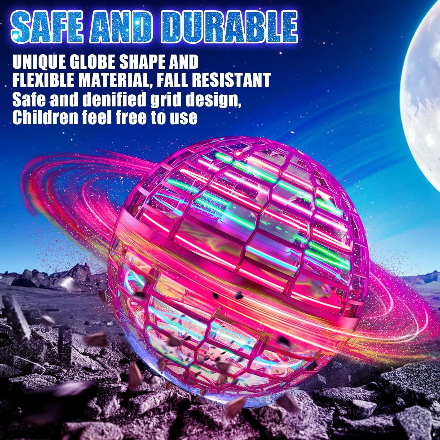 Bola Voladora Amoyasite TSM004 Rojo para Niños 6+ Años