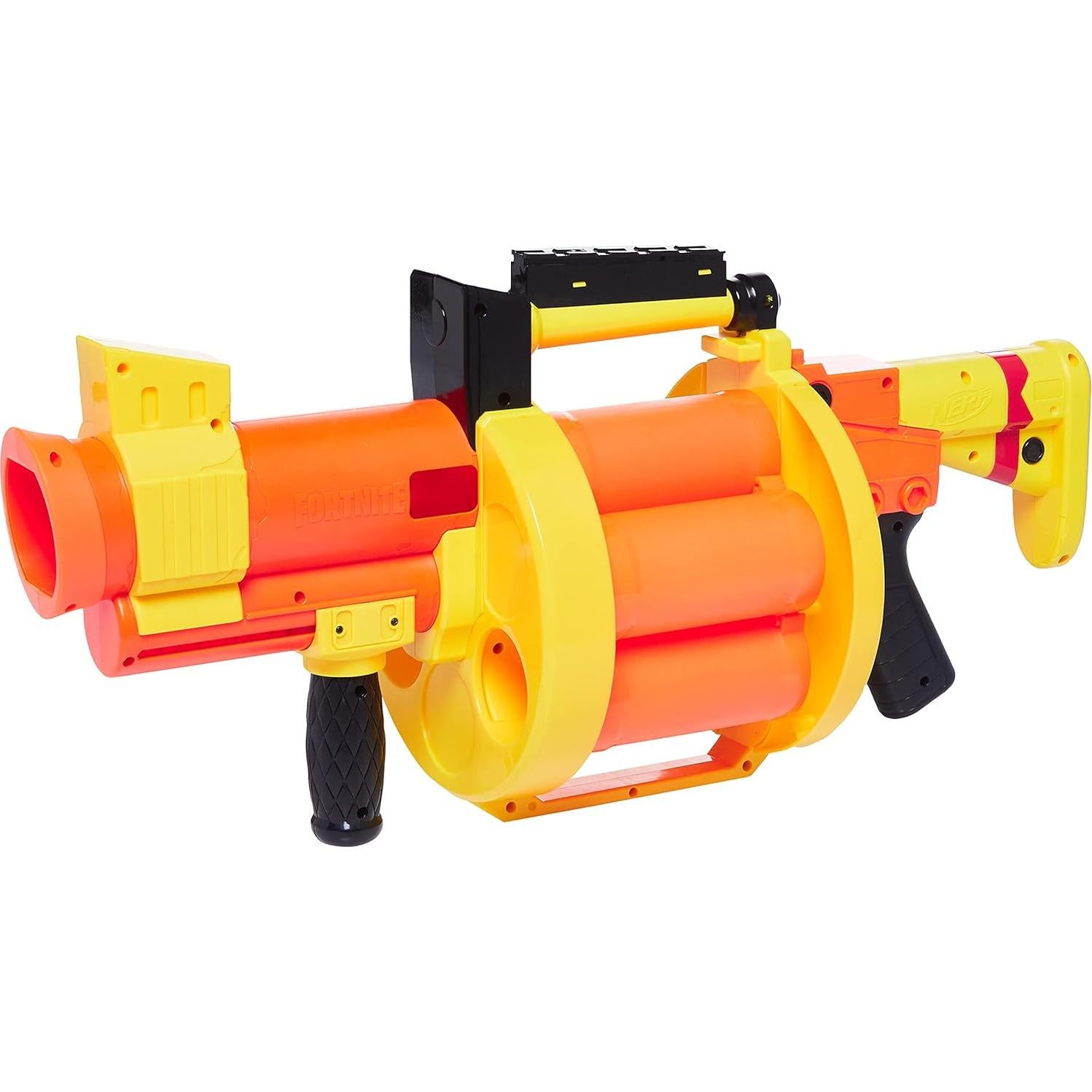 Lanzador Nerf Fortnite GL - Dispara Cohetes - Incluye 6 Dardos