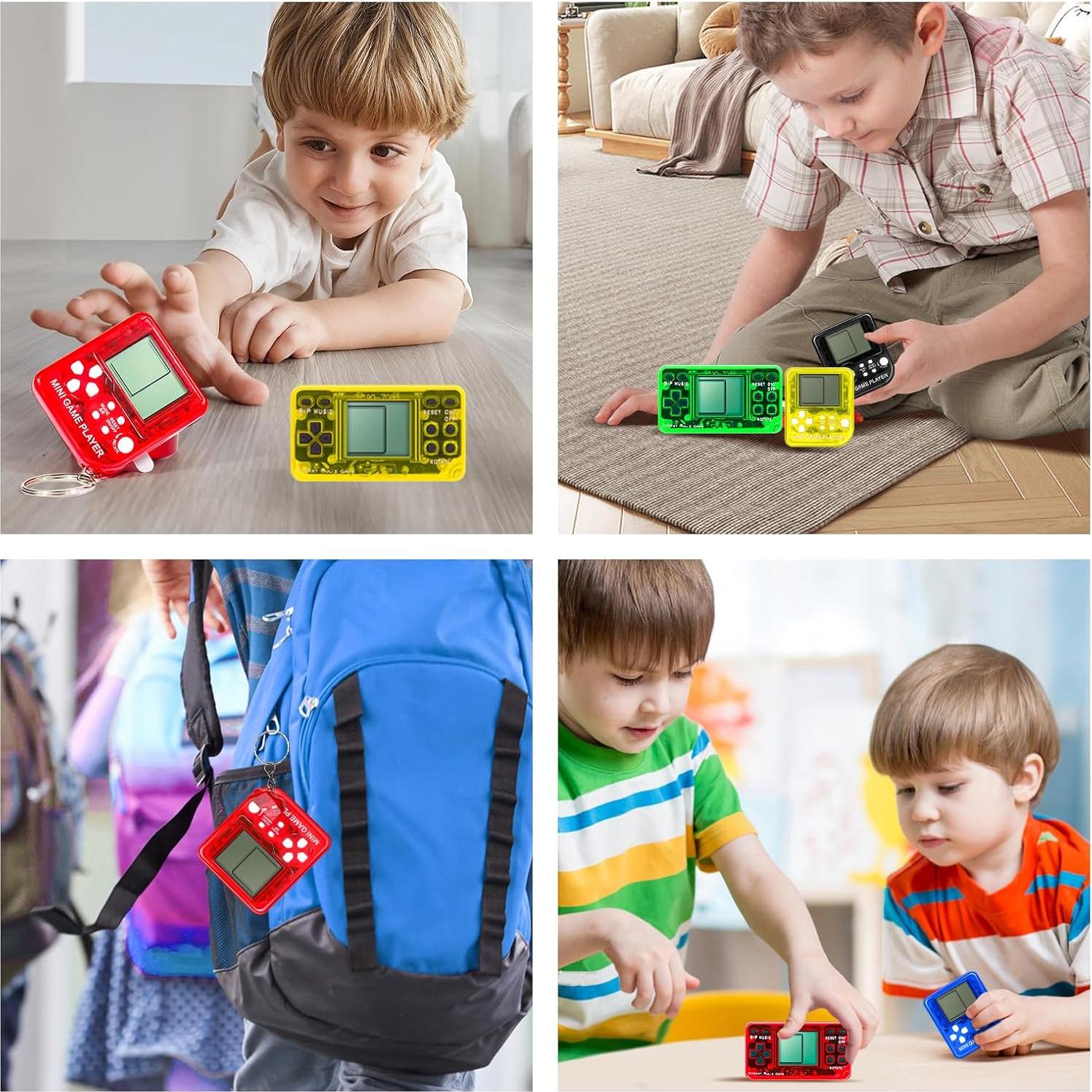 12 Llaveros de Videojuegos SSRMX para Niños - Fiesta y Premios