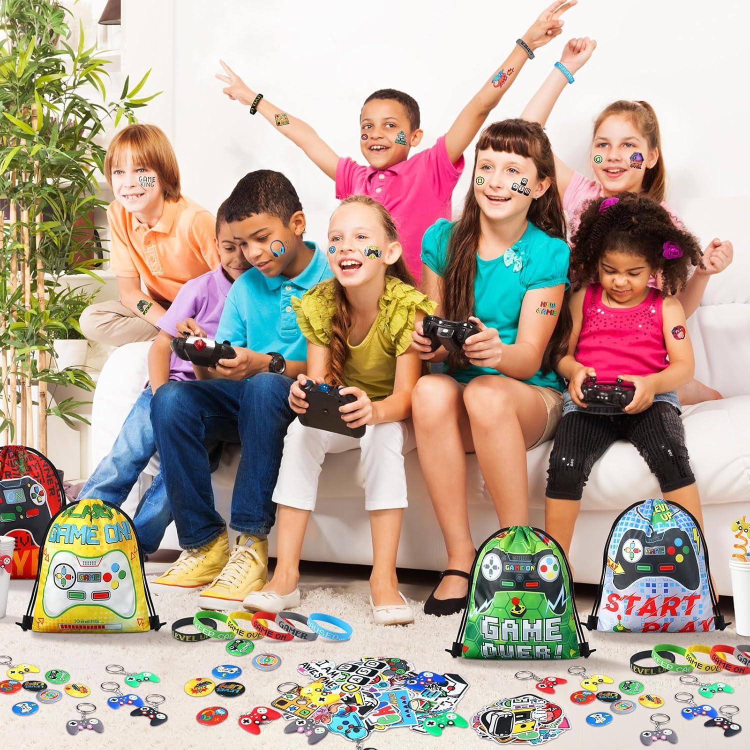 Kit de Fiesta de Videojuegos Sadnyy - 140 Piezas Temáticas