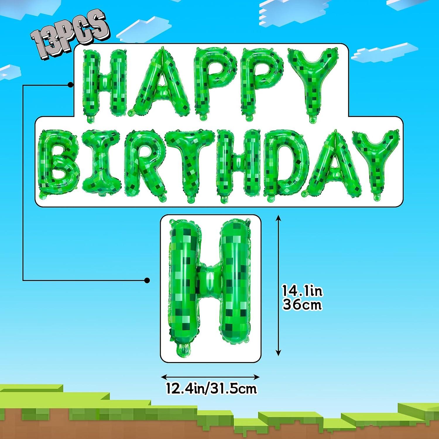 Banner Decorativo Feliz Cumpleaños FANGBBO 22.86x20.32cm