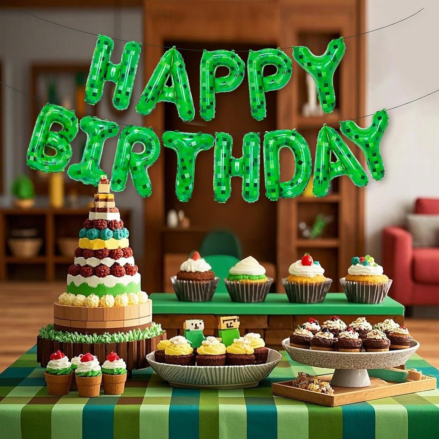 Banner Decorativo Feliz Cumpleaños FANGBBO 22.86x20.32cm