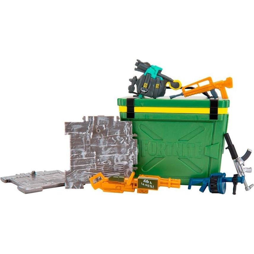 Conjunto de Fiesta Fortnite - 3 Juguetes Misteriosos y Stickers