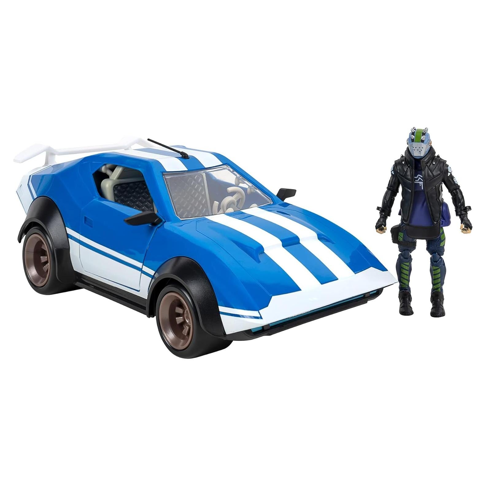Vehículo Joy Ride Whiplash Jazwares con figura X-Lord 10 cm