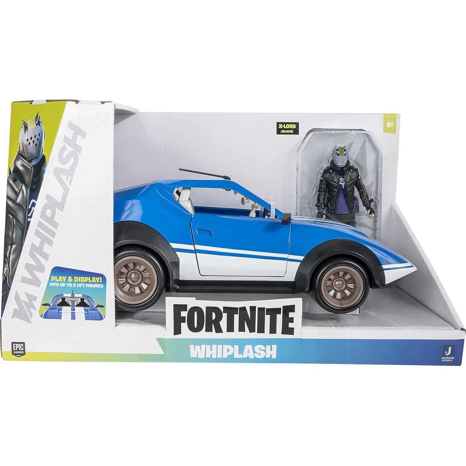 Vehículo Joy Ride Whiplash Jazwares con figura X-Lord 10 cm