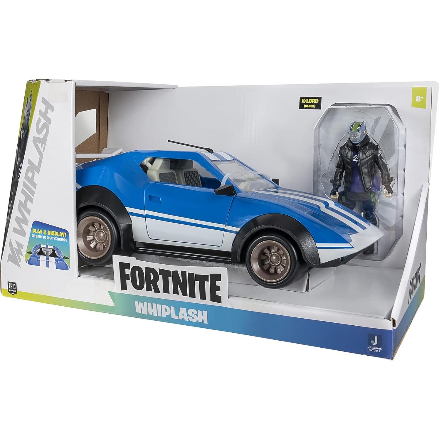 Vehículo Joy Ride Whiplash Jazwares con figura X-Lord 10 cm