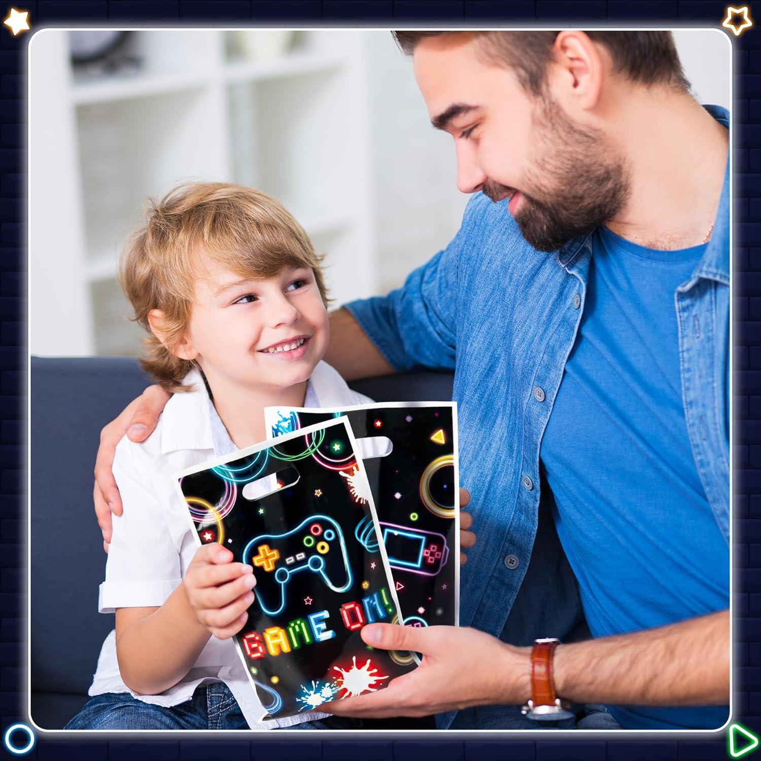 Bolsas de Regalo de Videojuegos ArianQicult - 50 Pcs 26x18 cm