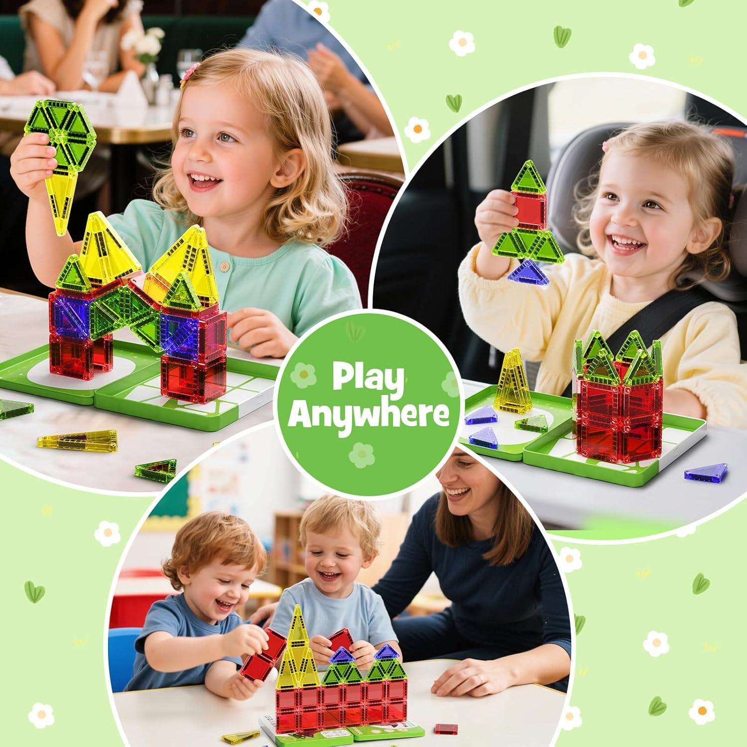 Set de Azulejos Magnéticos Portátiles Hunloot 26 Piezas