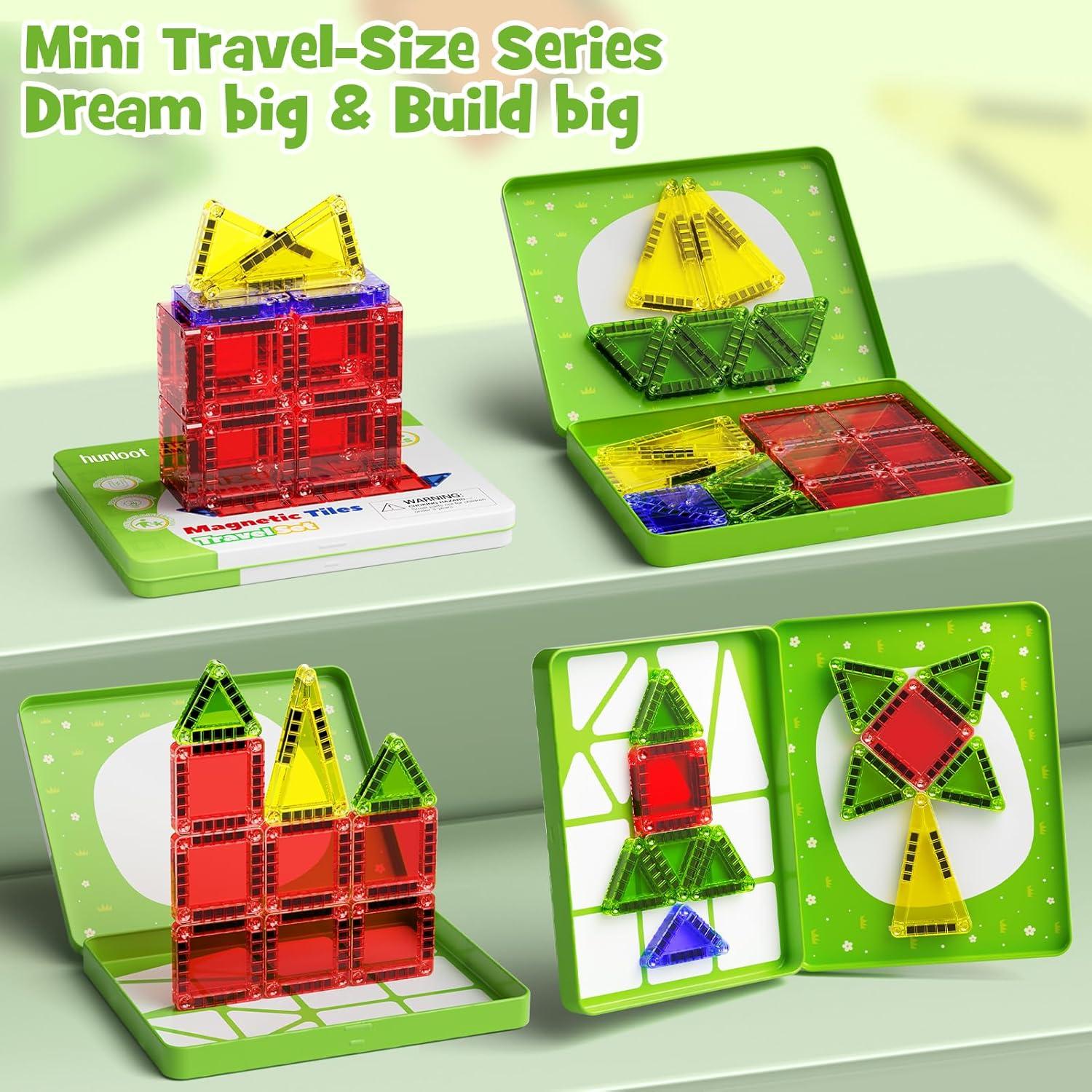 Set de Azulejos Magnéticos Portátiles Hunloot 26 Piezas