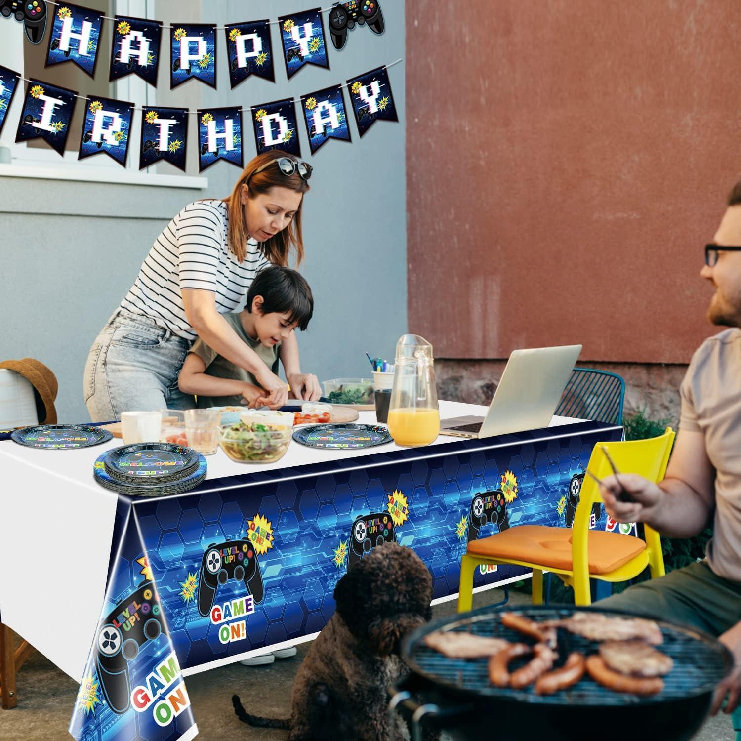 Set de Suministros para Fiesta de Videojuegos Hegbolke - 81 Piezas