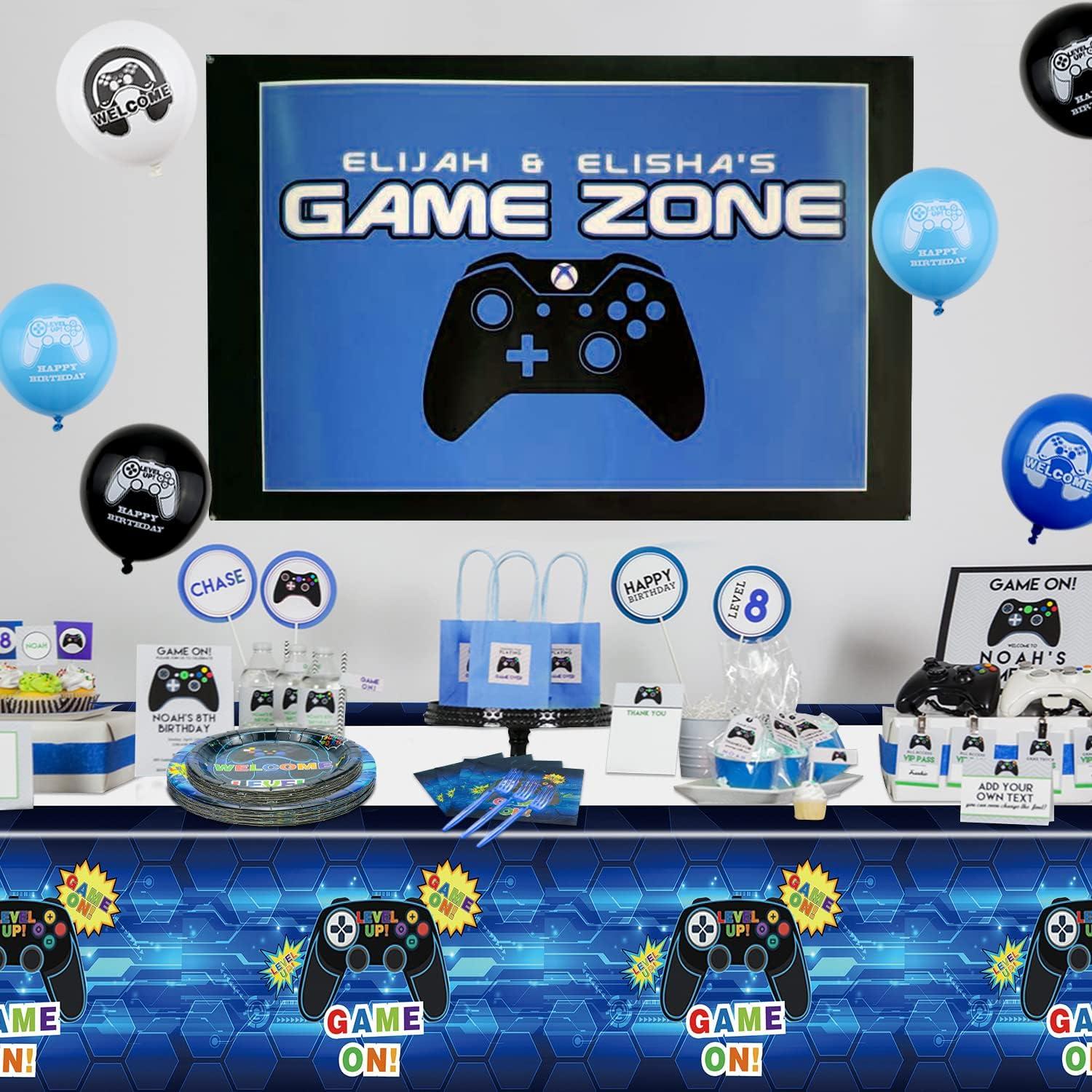 Set de Suministros para Fiesta de Videojuegos Hegbolke - 81 Piezas