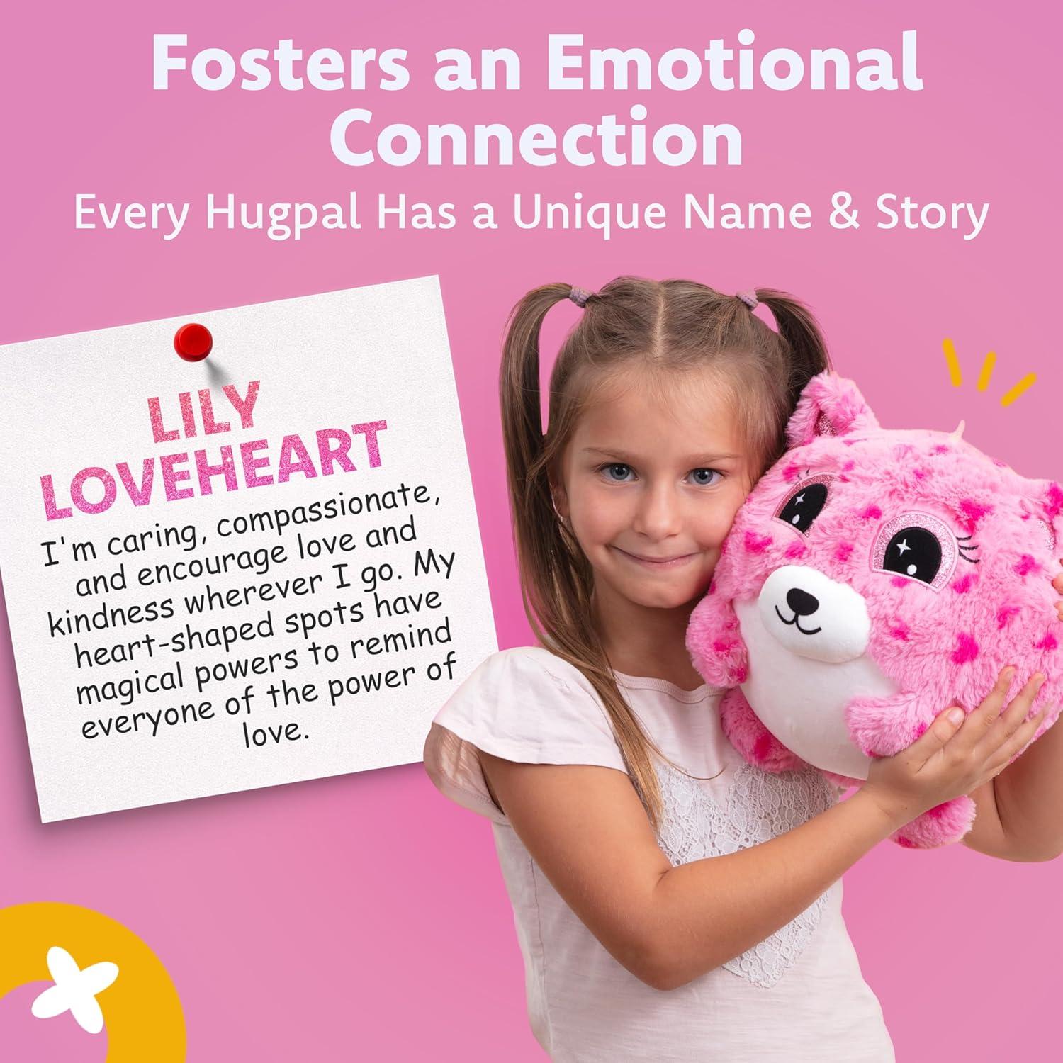 Pelota Bouncy Hugpal Lily Loveheart 22.86 cm Suave