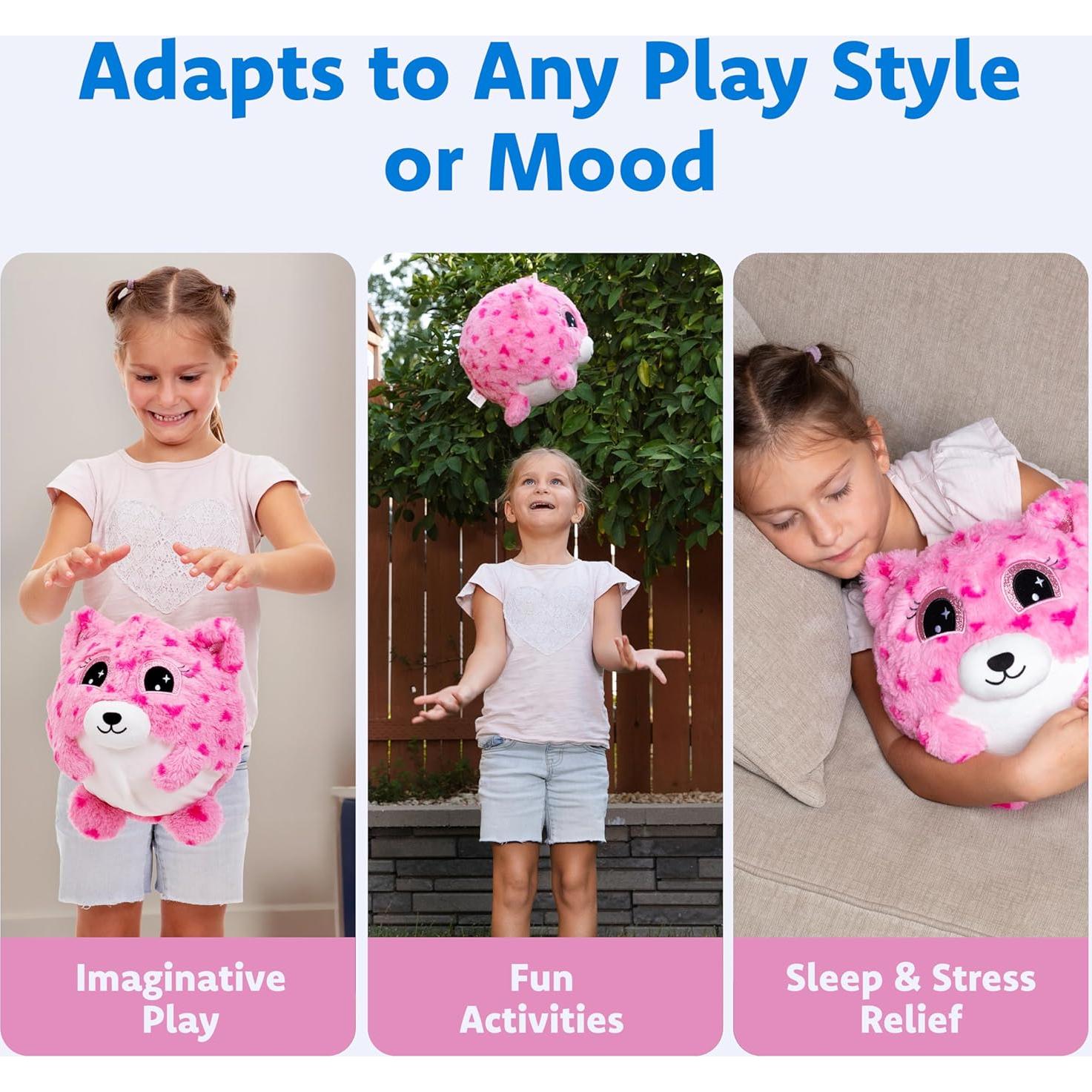 Pelota Bouncy Hugpal Lily Loveheart 22.86 cm Suave