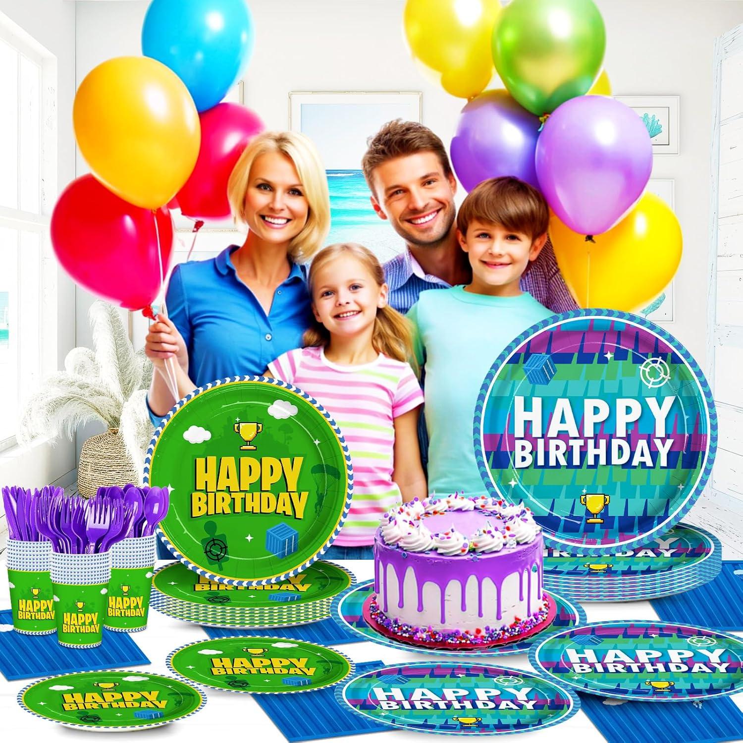 Set de Suministros de Fiesta de Videojuegos para 24 Invitados