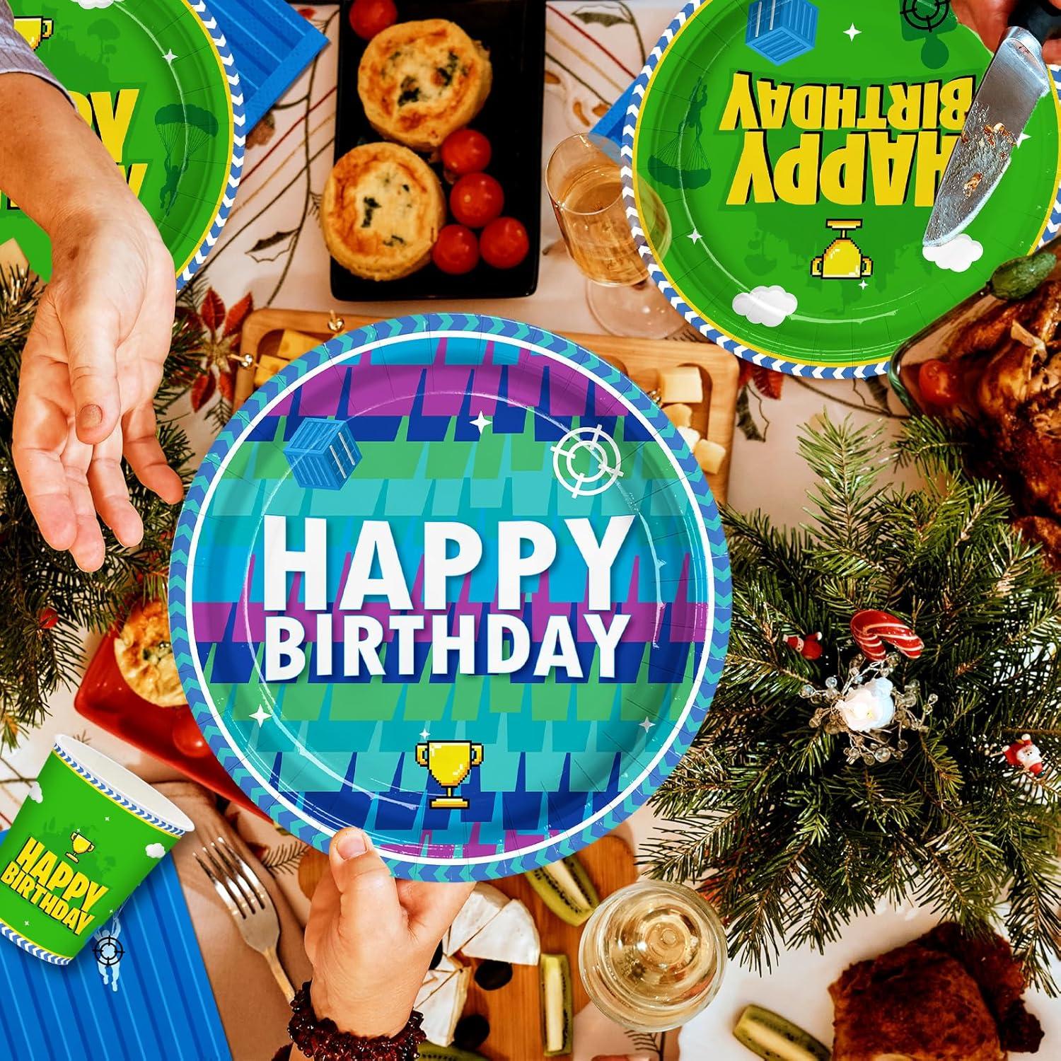 Set de Suministros de Fiesta de Videojuegos para 24 Invitados