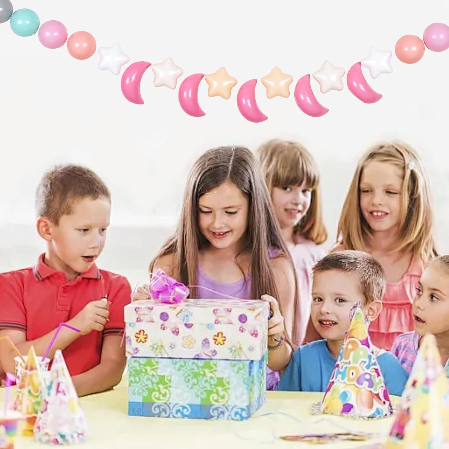 Bolas de Piscina GOGOSO 100PCS Formas Estrellas y Luna