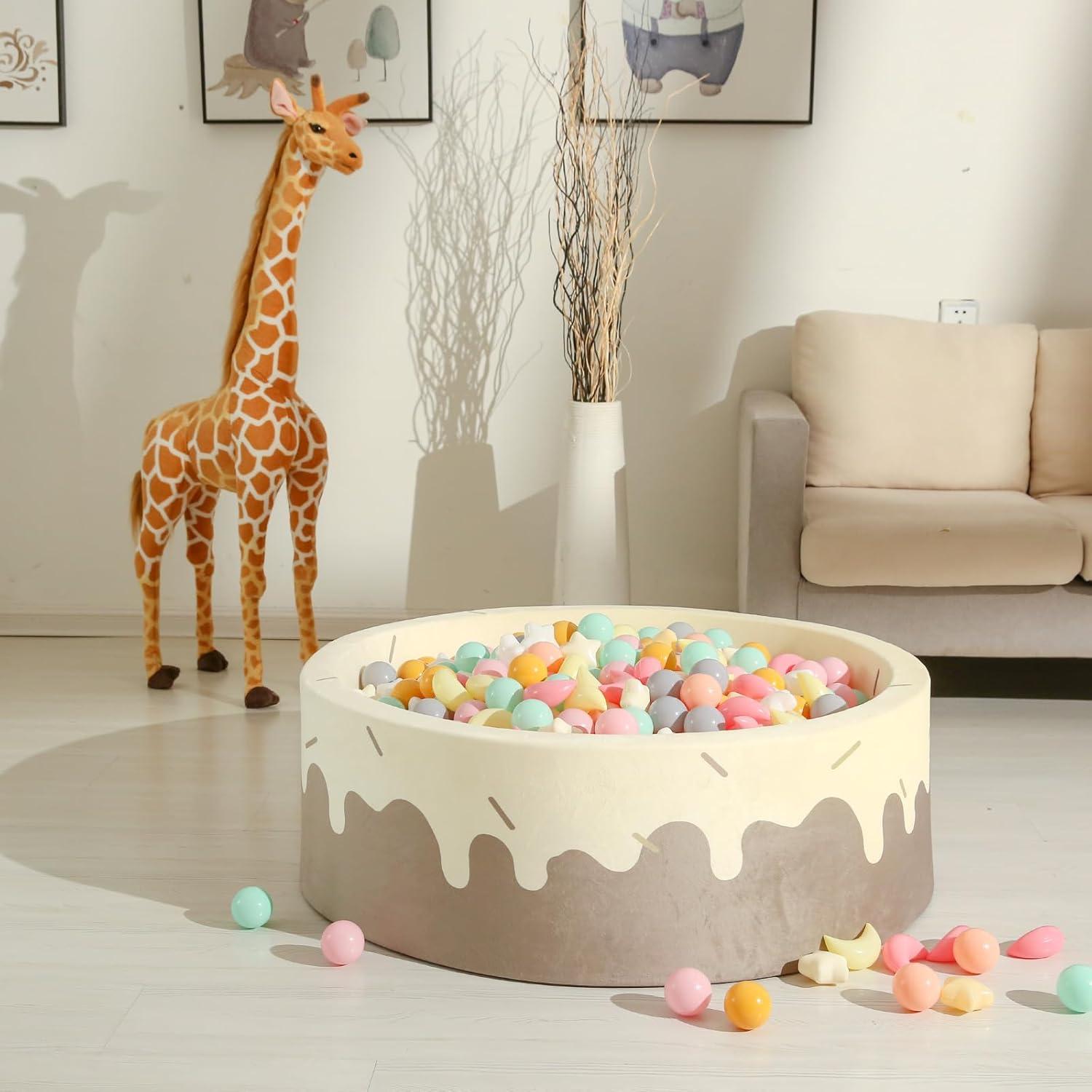 Bolas de Piscina GOGOSO 100PCS Formas Estrellas y Luna