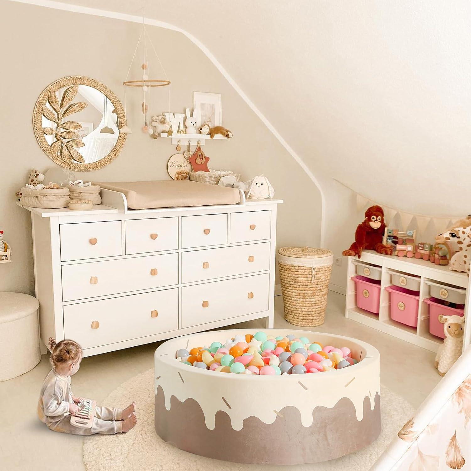 Bolas de Piscina GOGOSO 100PCS Formas Estrellas y Luna