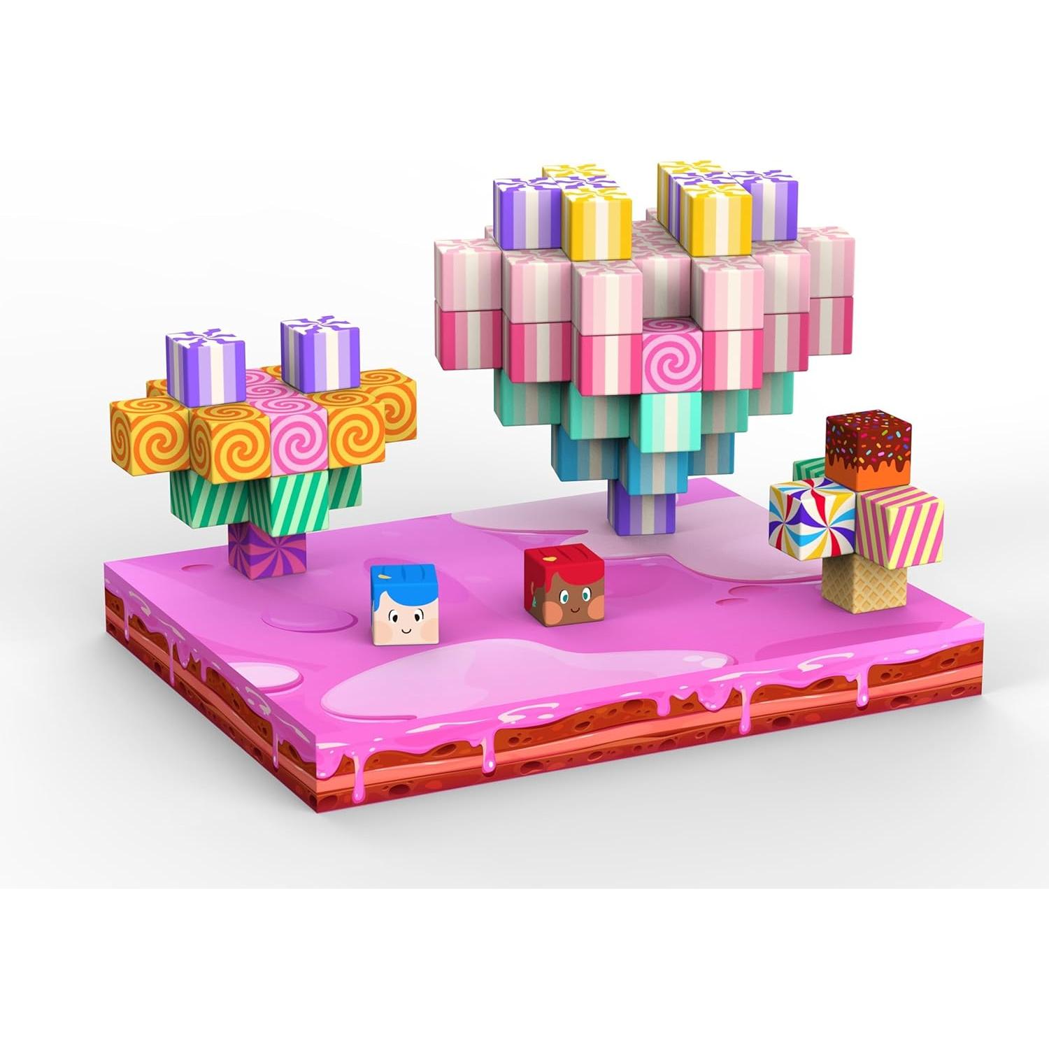 Bloques Magnéticos Silymoly 3.05 cm Edición Tierra de Caramelos