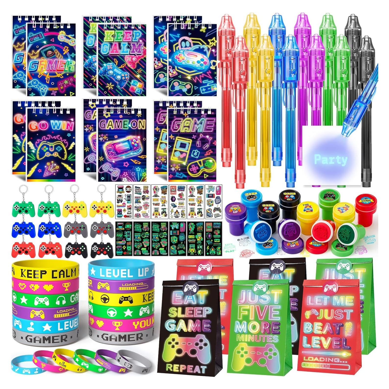 Conjunto de Favores de Cumpleaños Videojuegos SNLN 12 Piezas