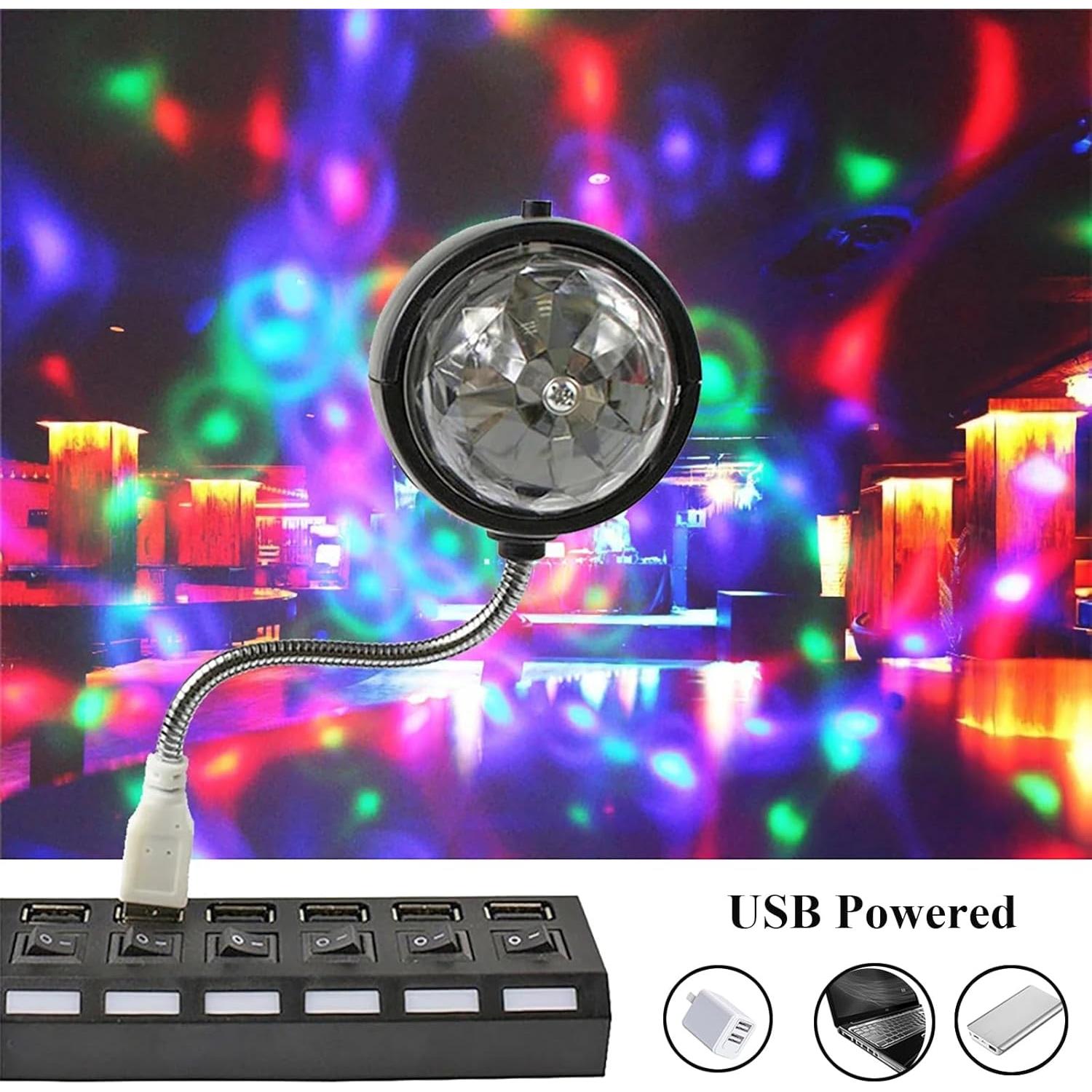 Luz LED USB 2 en 1 Soseelnee Bola Mágica Colorida 4W