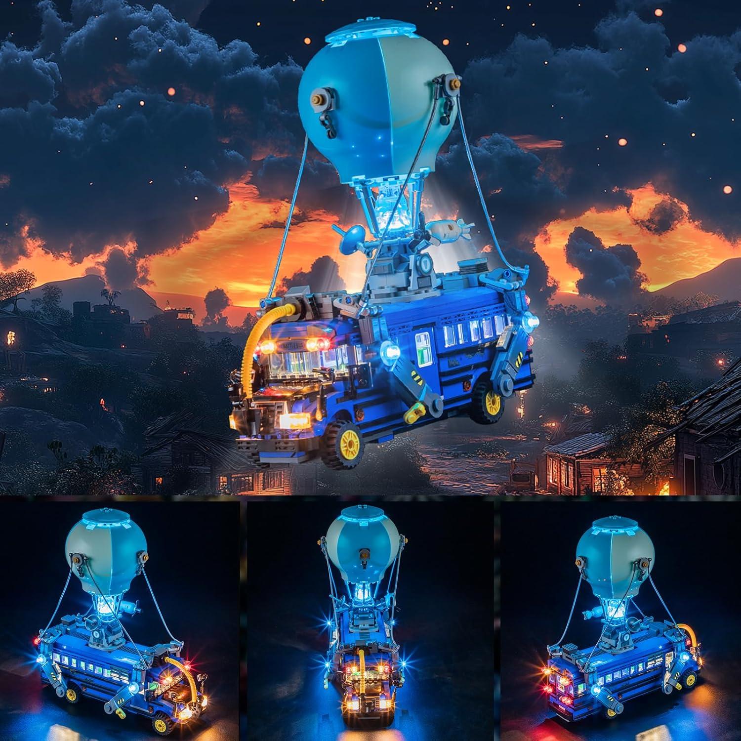 Kit de Luz LED YEABRICKS para Autobús de Batalla 77073