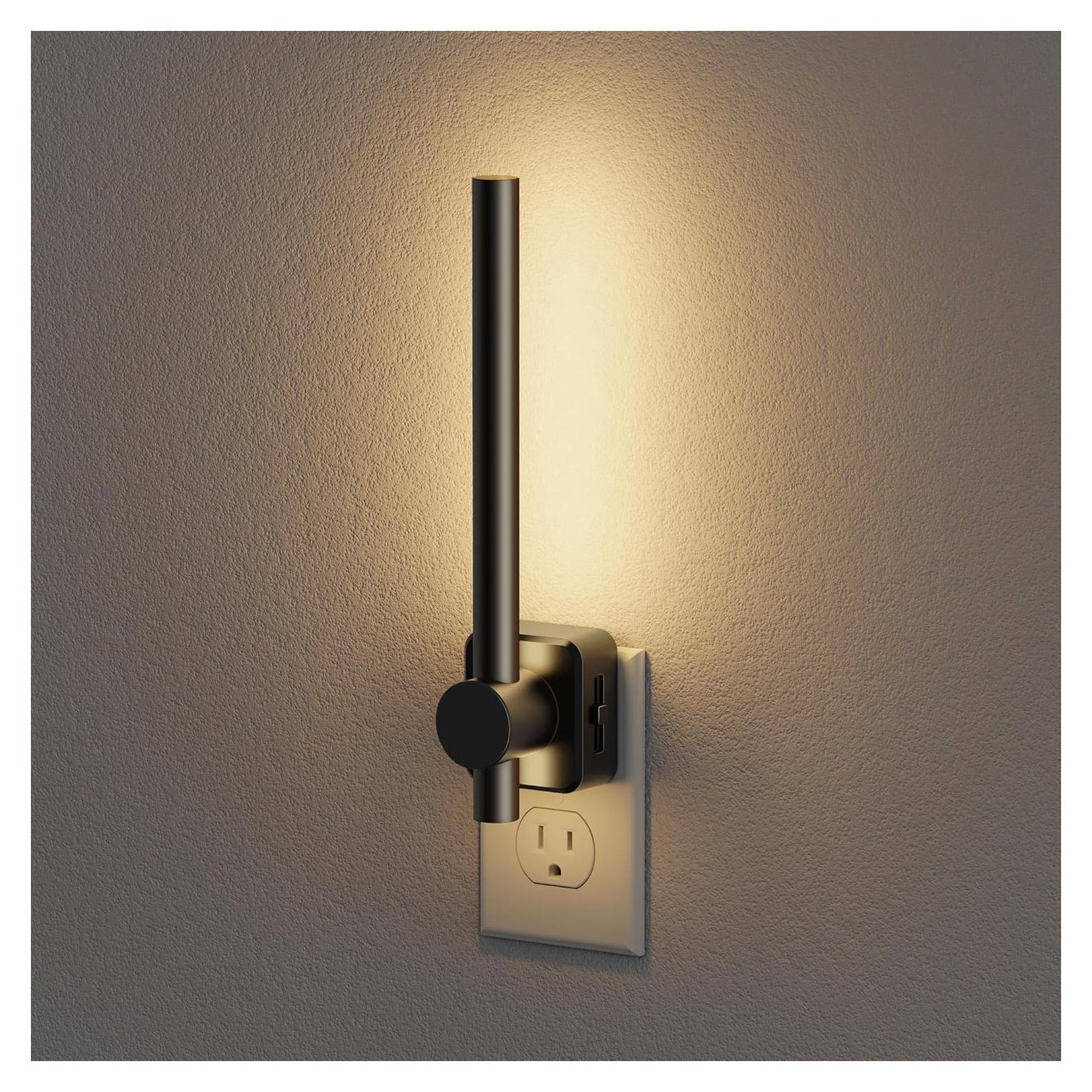 Luz Nocturna Enchufable JandCase 3000K Regulable 0-200LM