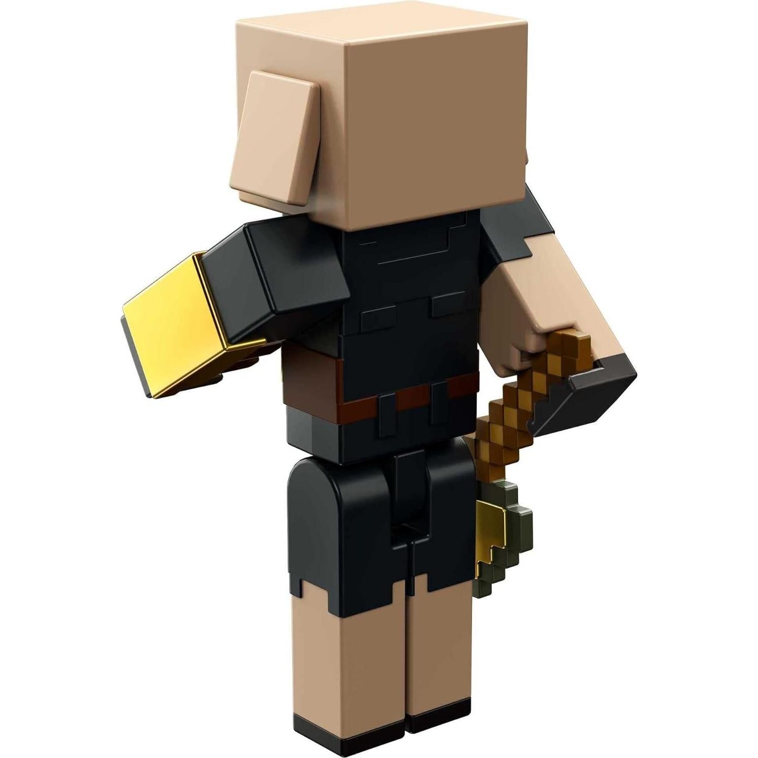 Figura de Piglin Bruto Minecraft 8.26 cm con accesorios