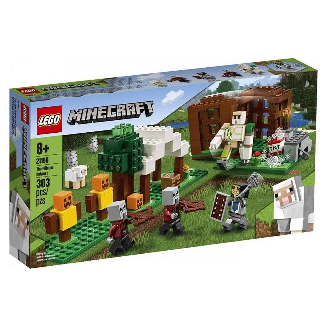 LEGO Minecraft El Puesto de los Saqueadores 21159 - 303 Piezas