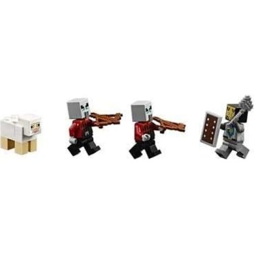 LEGO Minecraft El Puesto de los Saqueadores 21159 - 303 Piezas