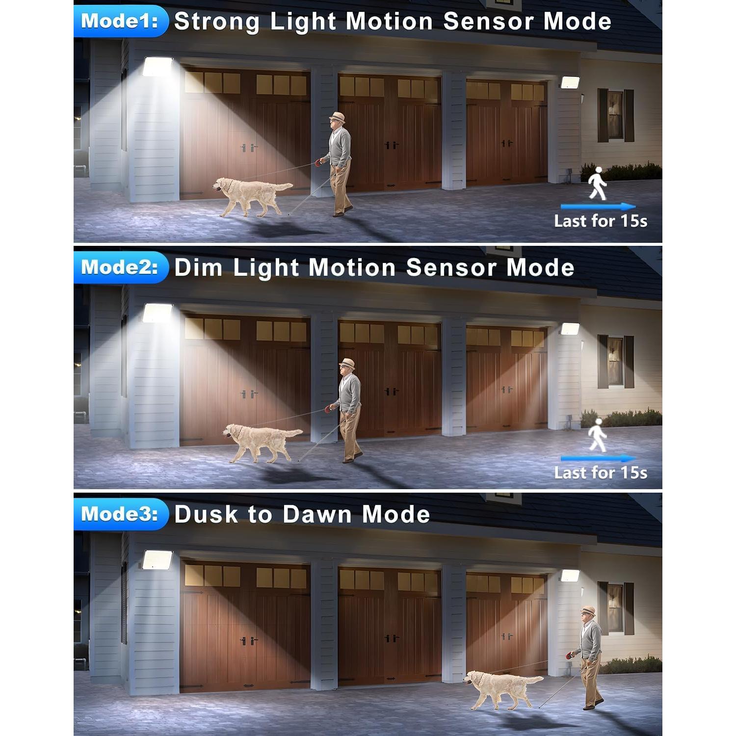 Luces Solares Gusicil 172 LED con Sensor y Control Remoto