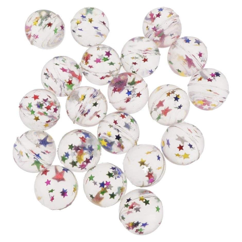 20 Pelotas Rebotadoras FRECI Multicolor 25mm para Niños