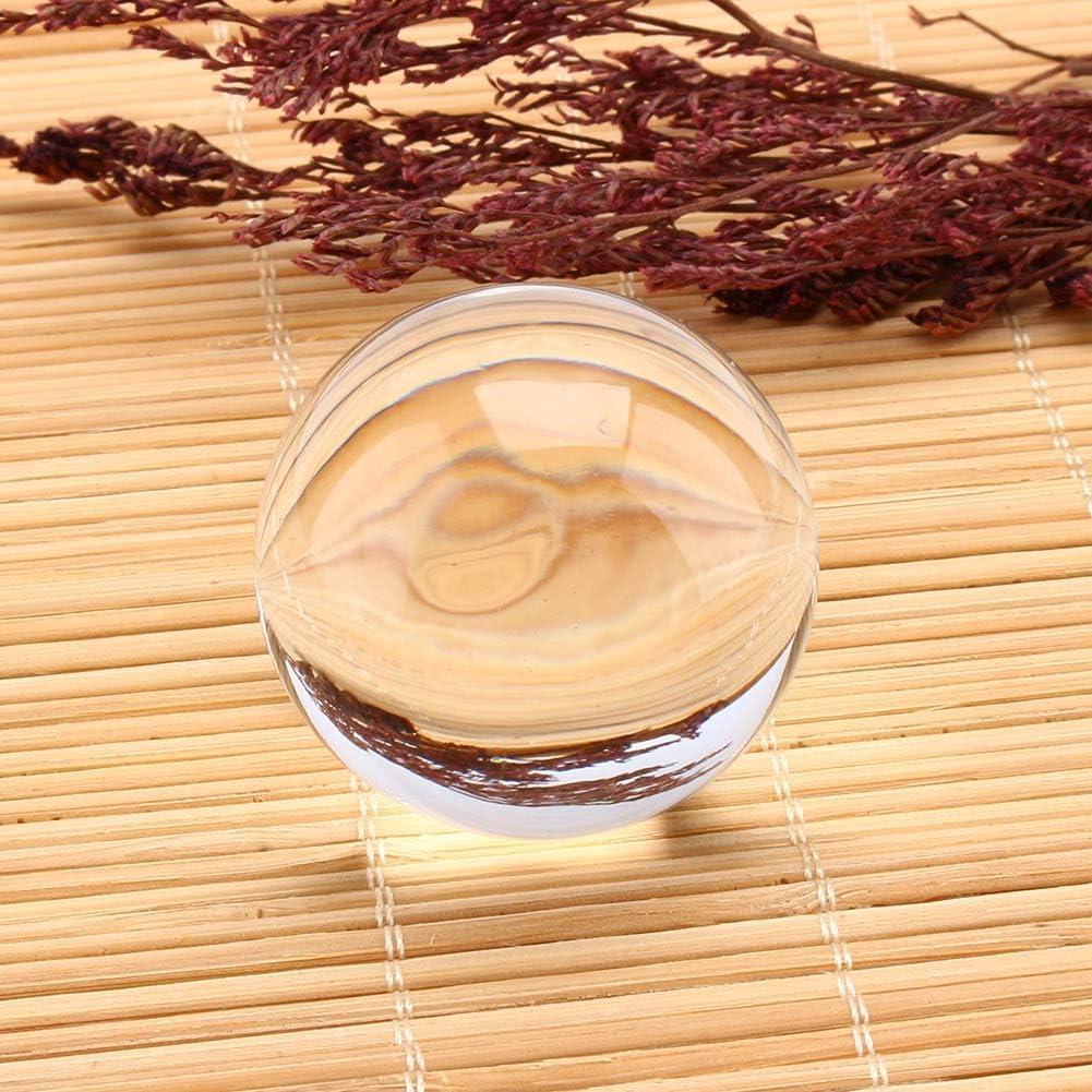 Esfera de Cristal Oumefar 40mm con Soporte de Madera